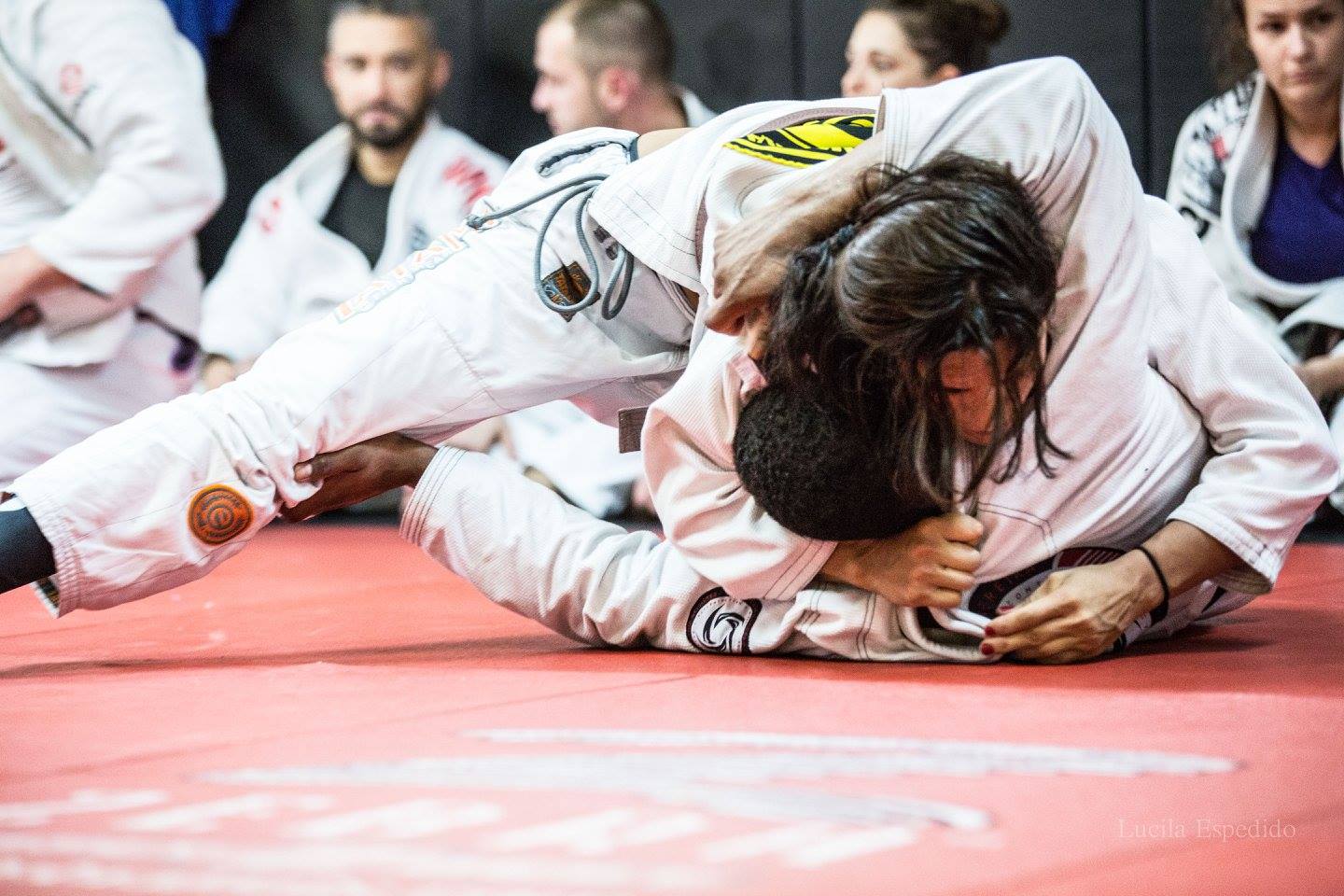 Grappling during a seminar